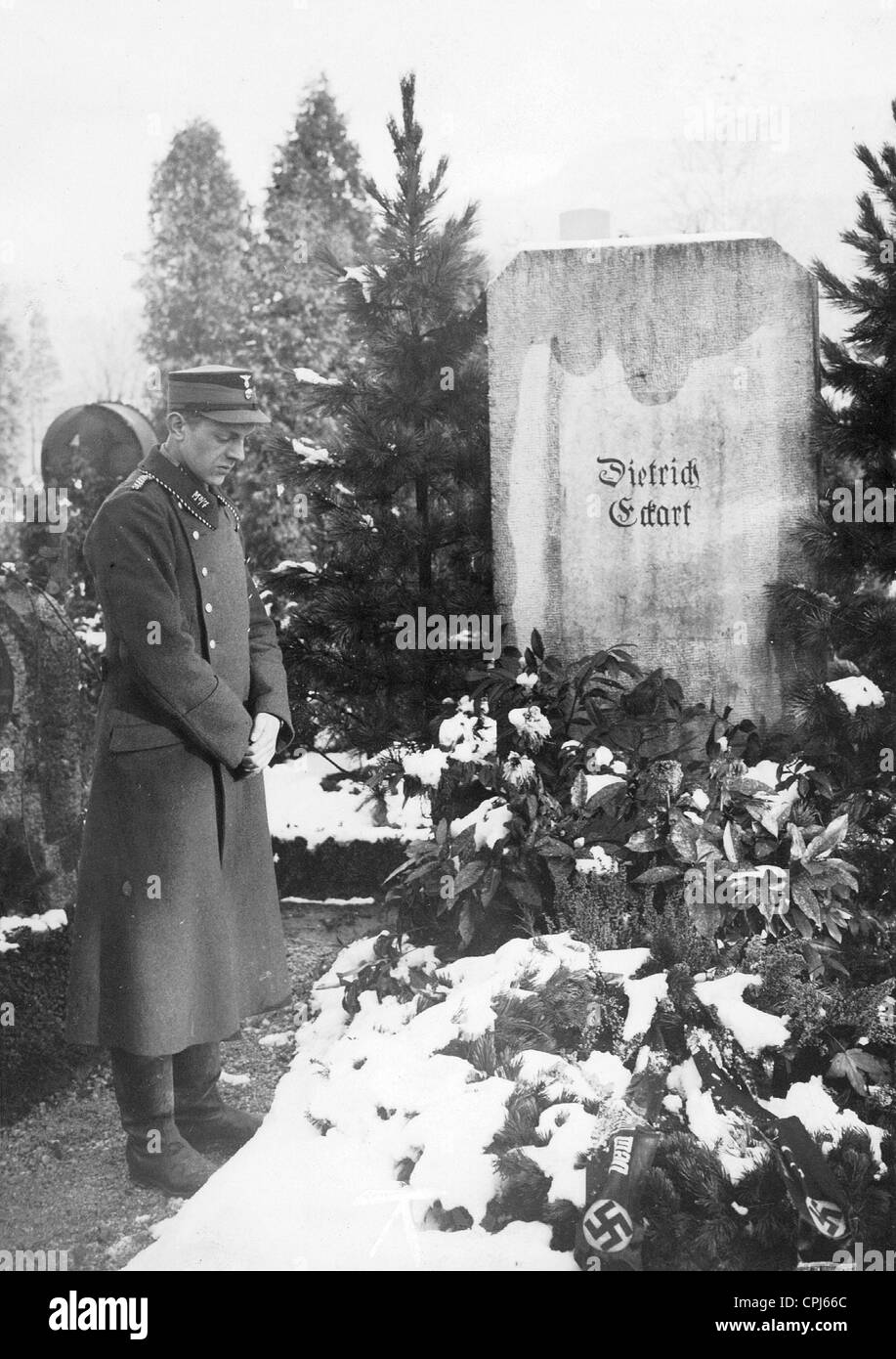 Tomba di Dietrich Eckart, 1933 Foto Stock