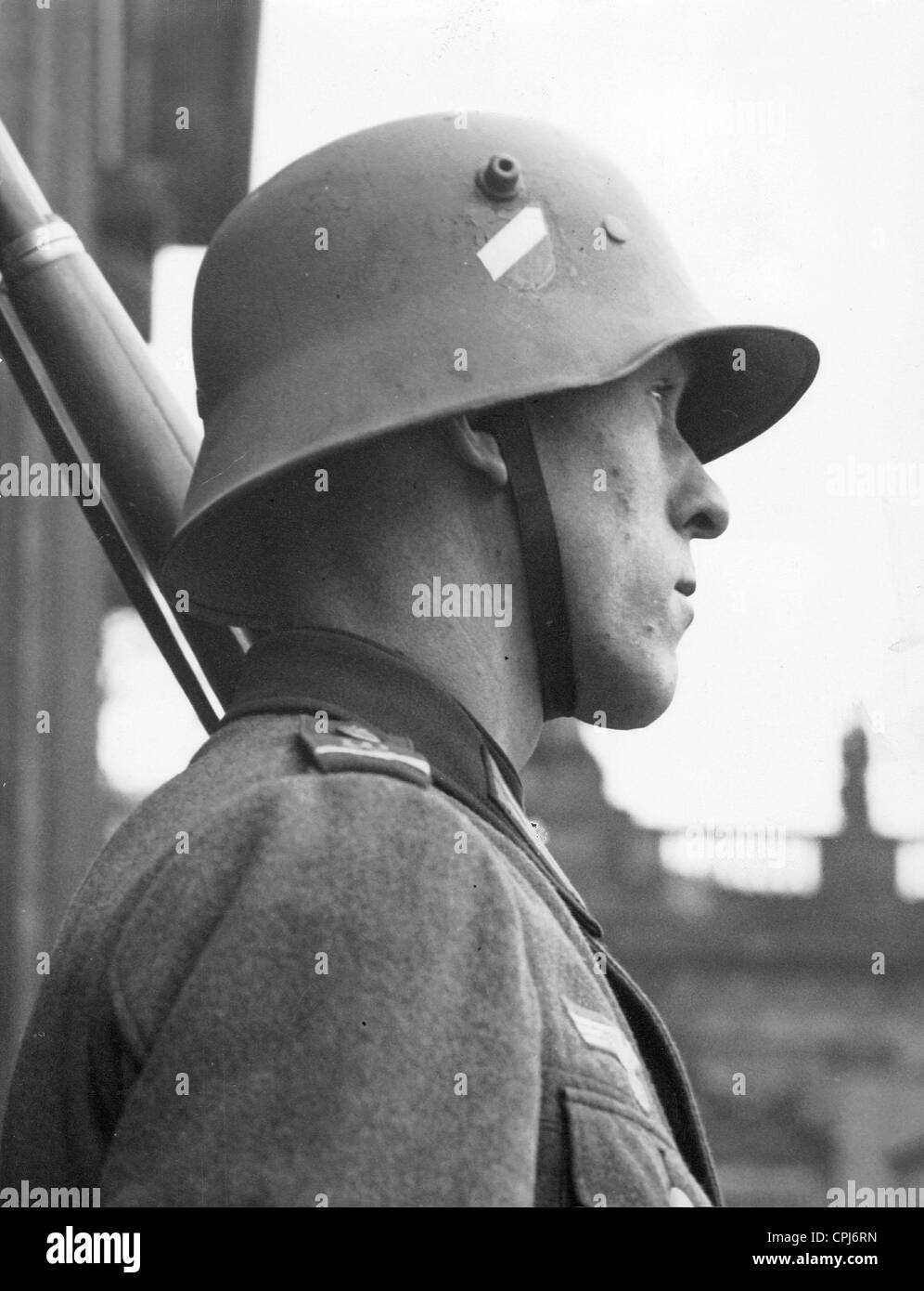 Soldato delle Forze Armate, 1936 Foto Stock