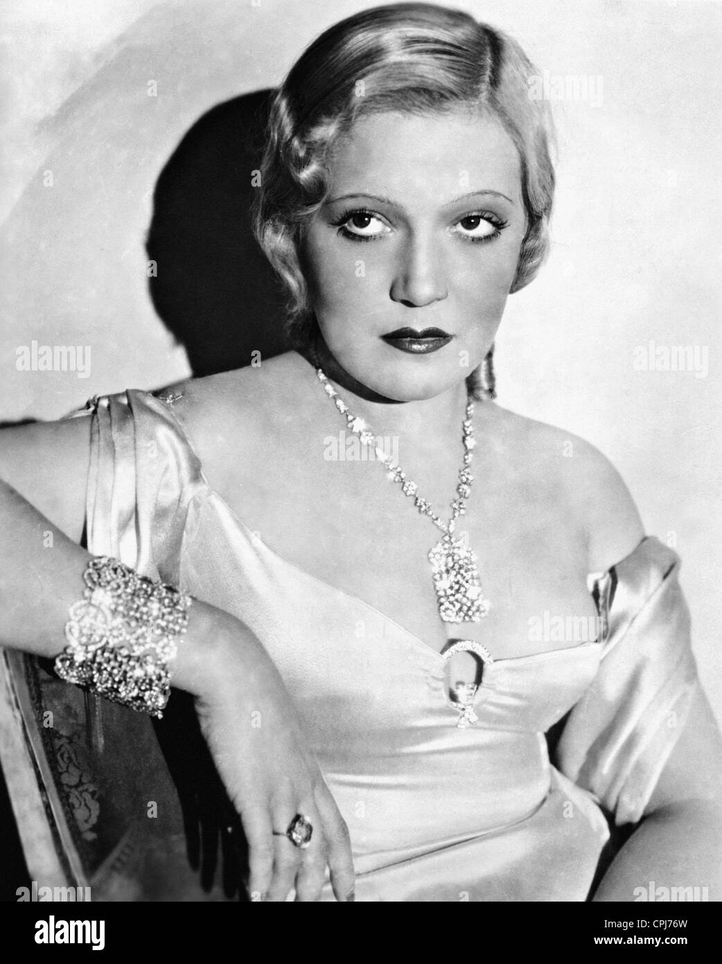 Martha Eggert in "Amante divina', 1933 Foto Stock
