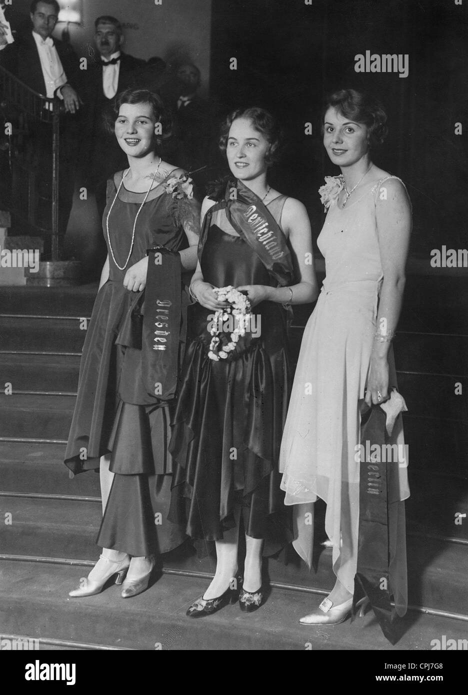 L elezione del tedesco della regina di bellezza, 1928 Foto Stock