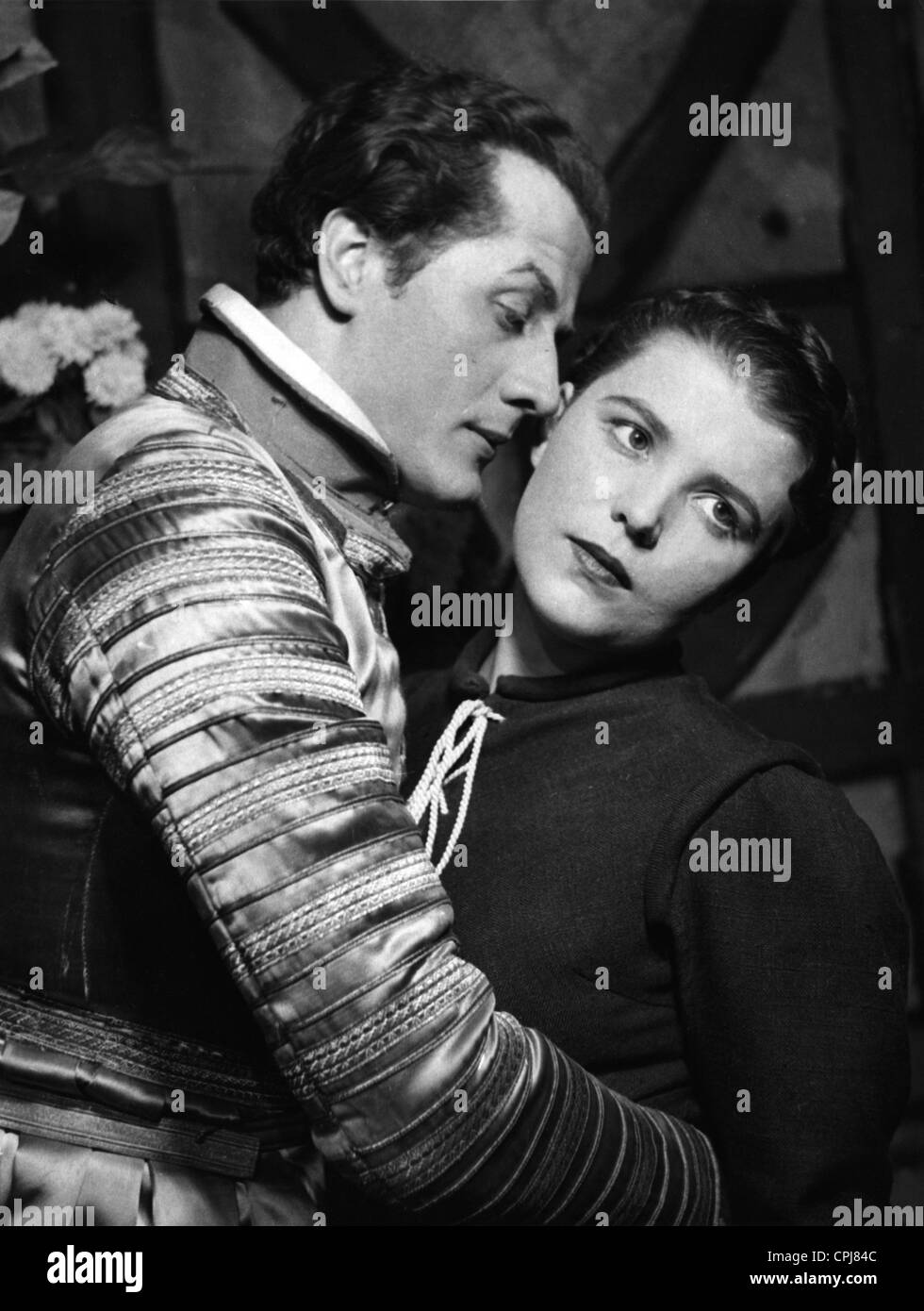 Max Richter e Toni van Eyck in 'Faust', 1937 Foto Stock
