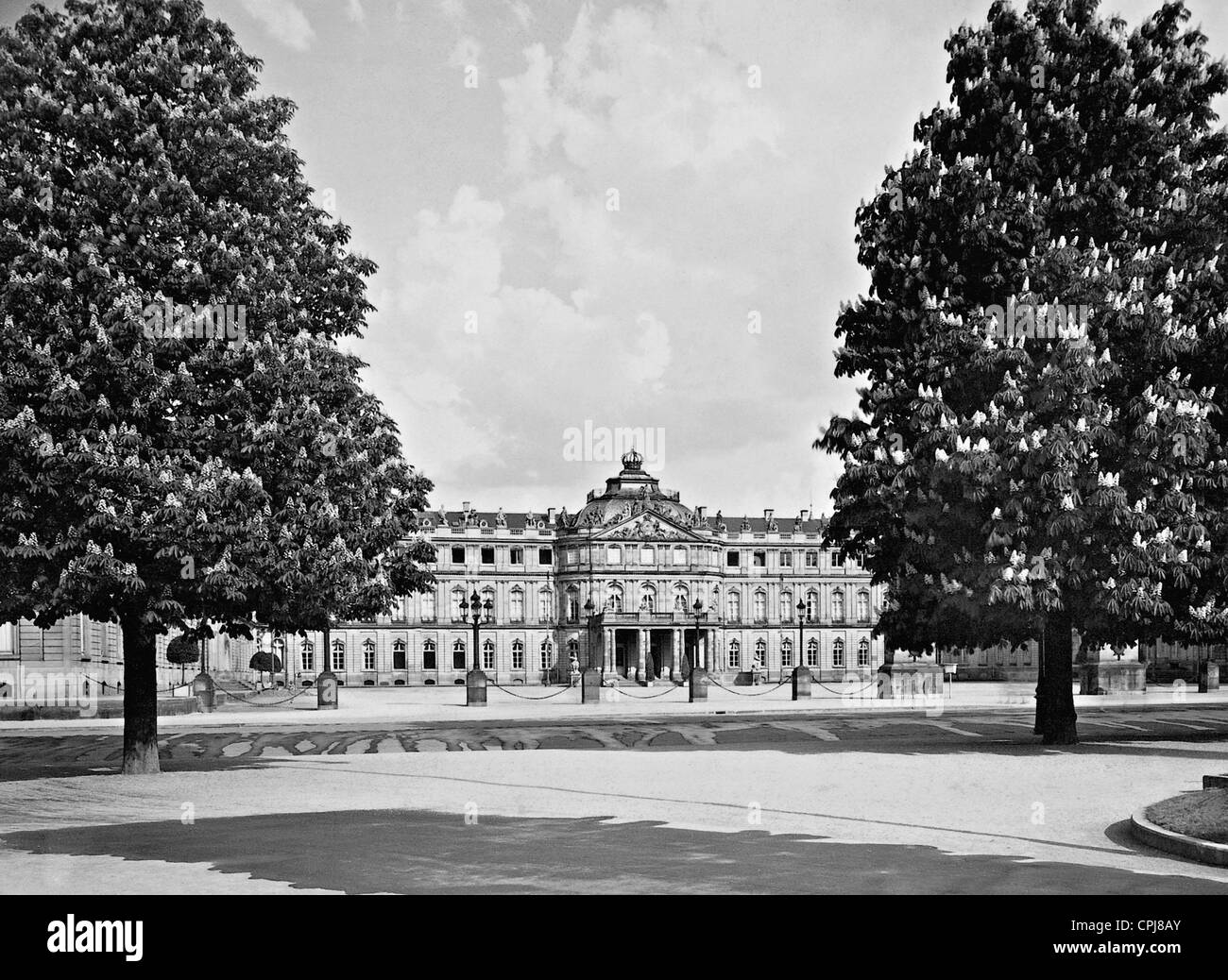 Il nuovo castello di Stoccarda, 1933 Foto Stock