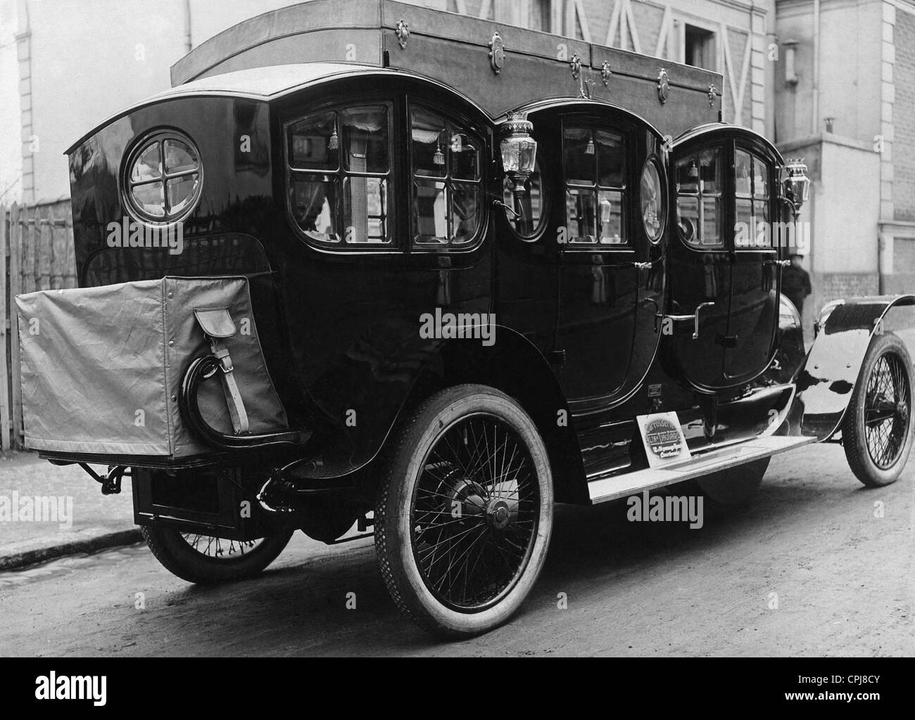 Il francese in viaggio limousine, 1912 Foto Stock