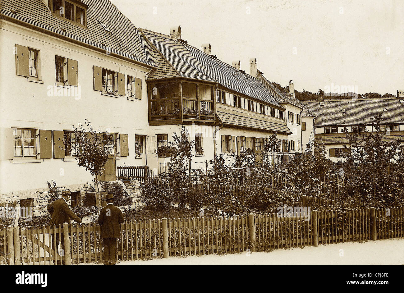 La città giardino della direzione di Hellerau;, 1912 Foto Stock
