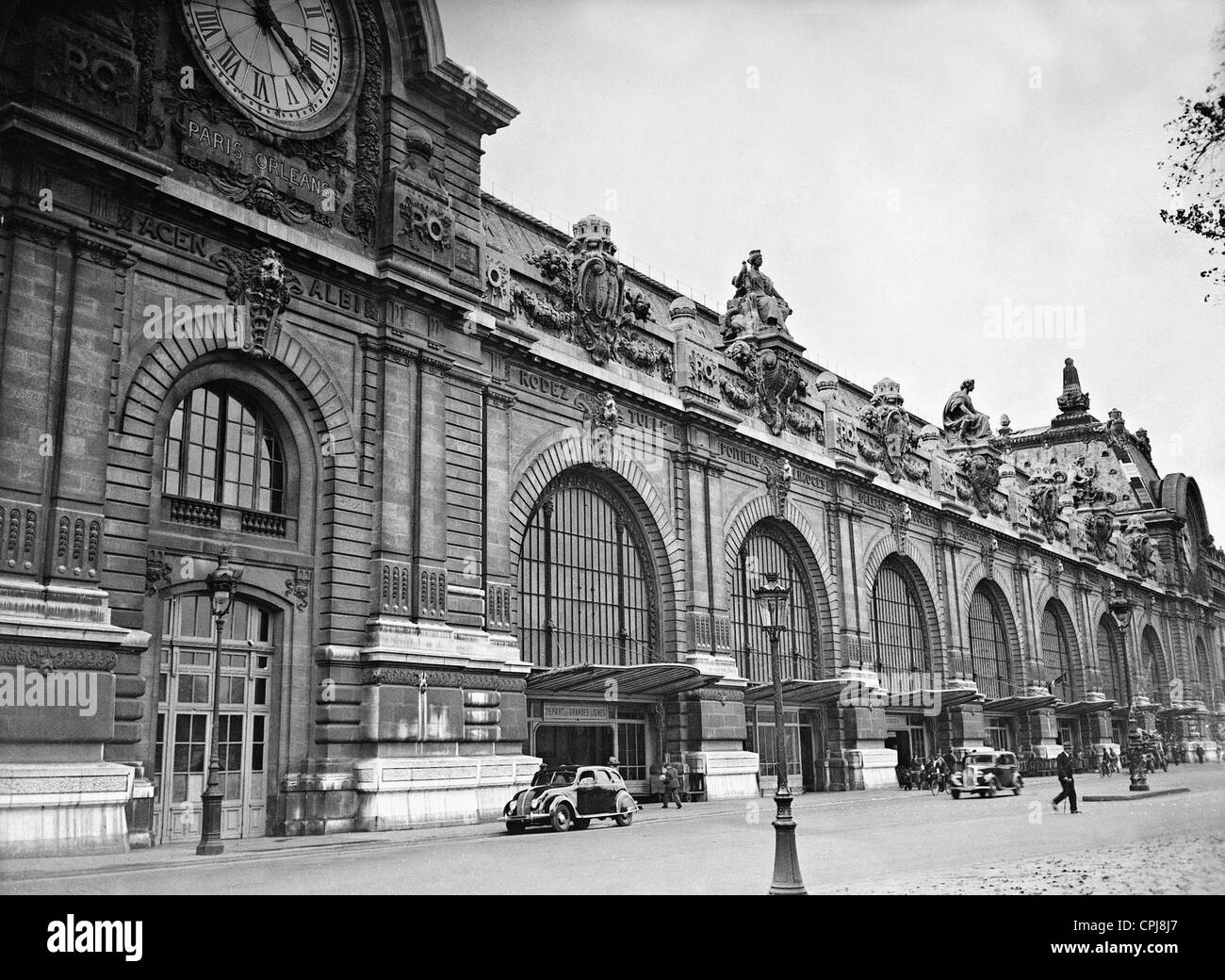 Gare d'Orsay, 1935 Foto Stock