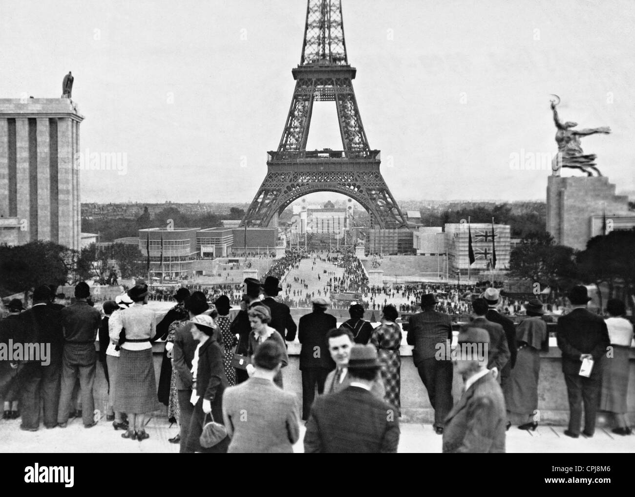 Padiglione Della Germania All'esposizione Universale Di Parigi Del 1937 www.alamy.it