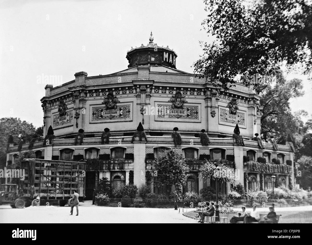 Theatre Marigny, 1935 Foto Stock