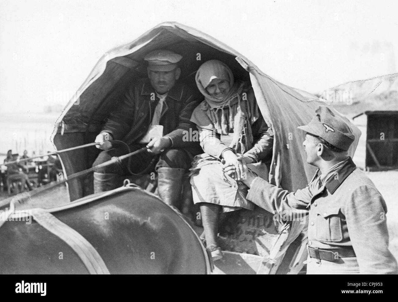 Tedeschi etnici dalla Transilvania, 1940 Foto Stock