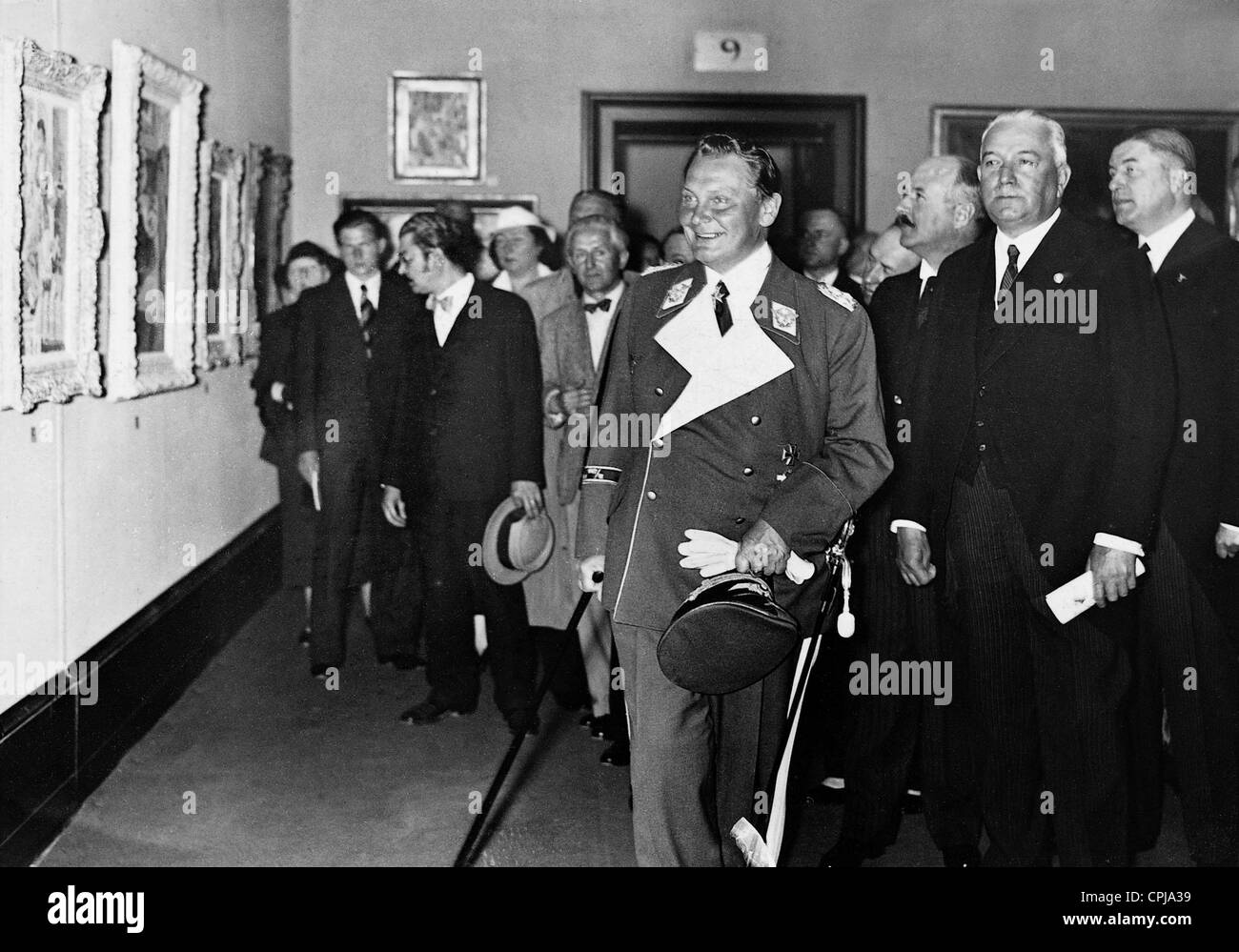 Hermann Goring con Konstantin von Neurath e Henri Francois-Poncet, 1936 Foto Stock