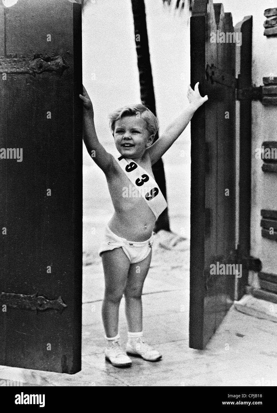 Figura simbolica per il nuovo anno, 1939 Foto Stock