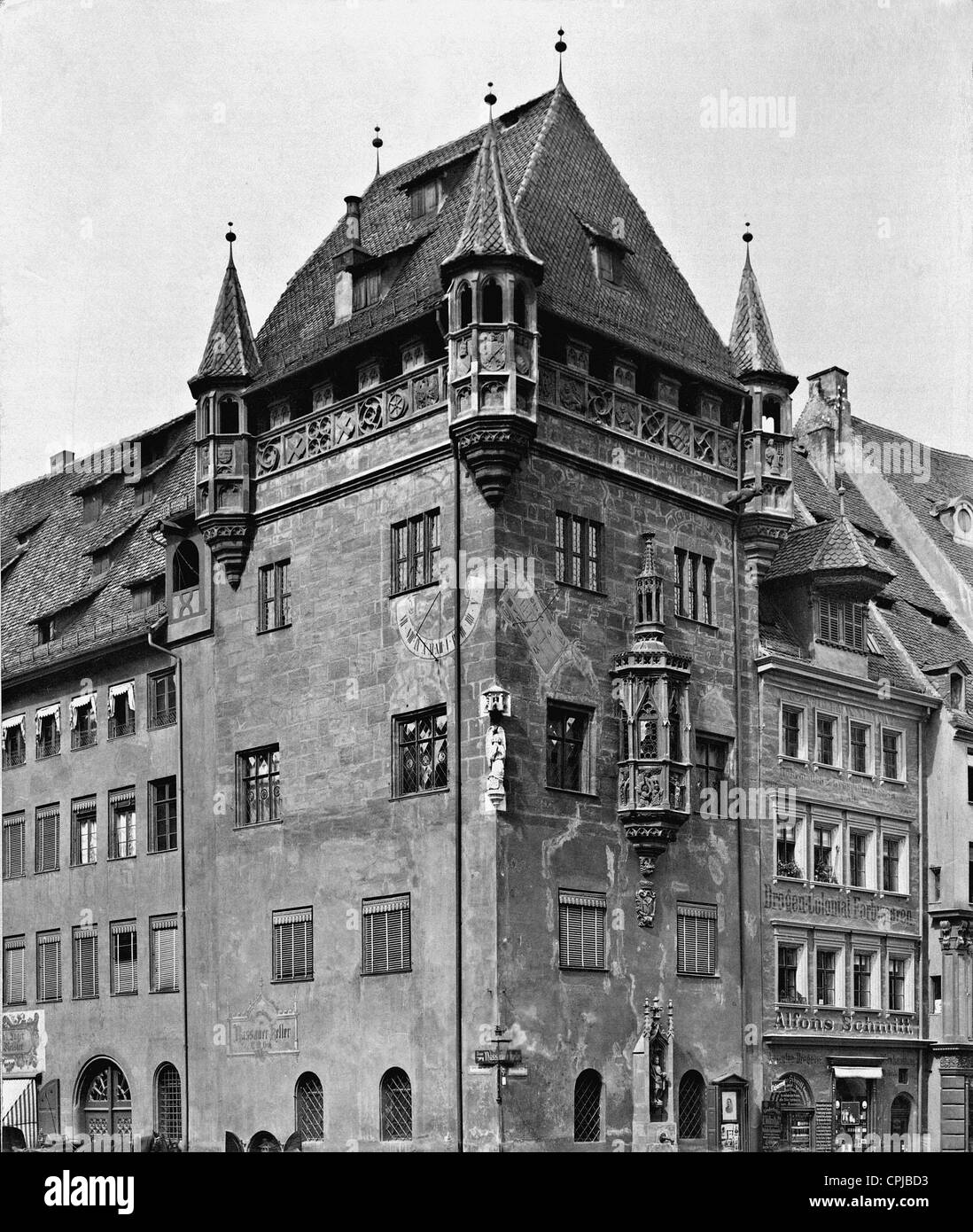 Casa di Nassau in Nuremberg Foto Stock