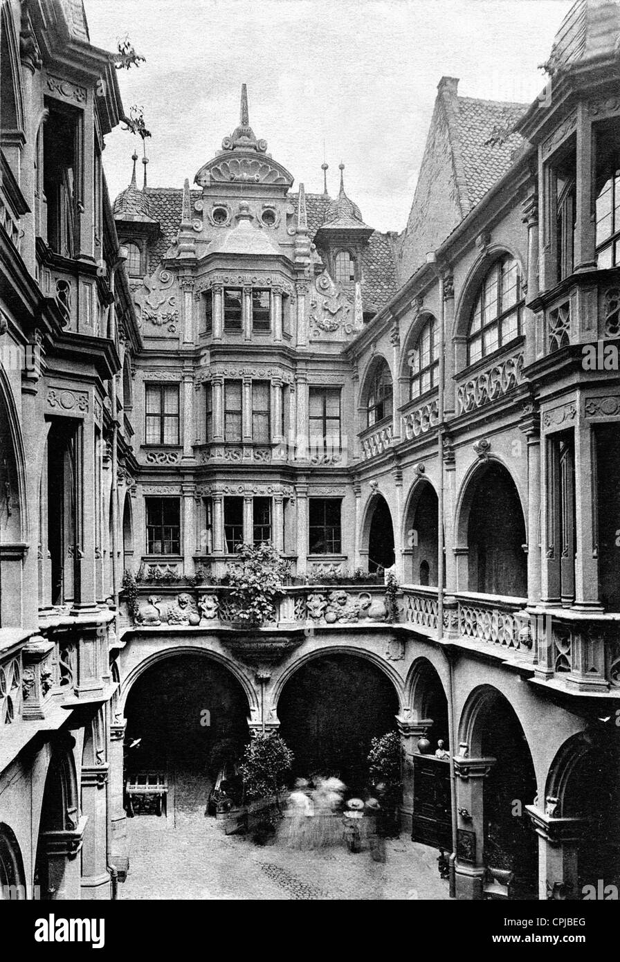 Peller House di Norimberga, 1907 Foto Stock
