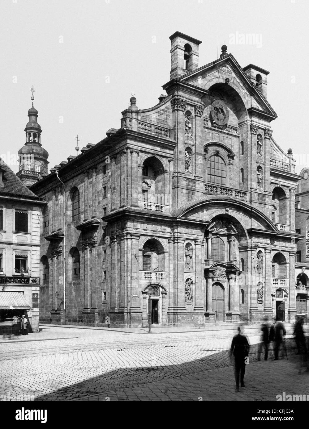 La Chiesa di San Martino a Bamberg Foto Stock