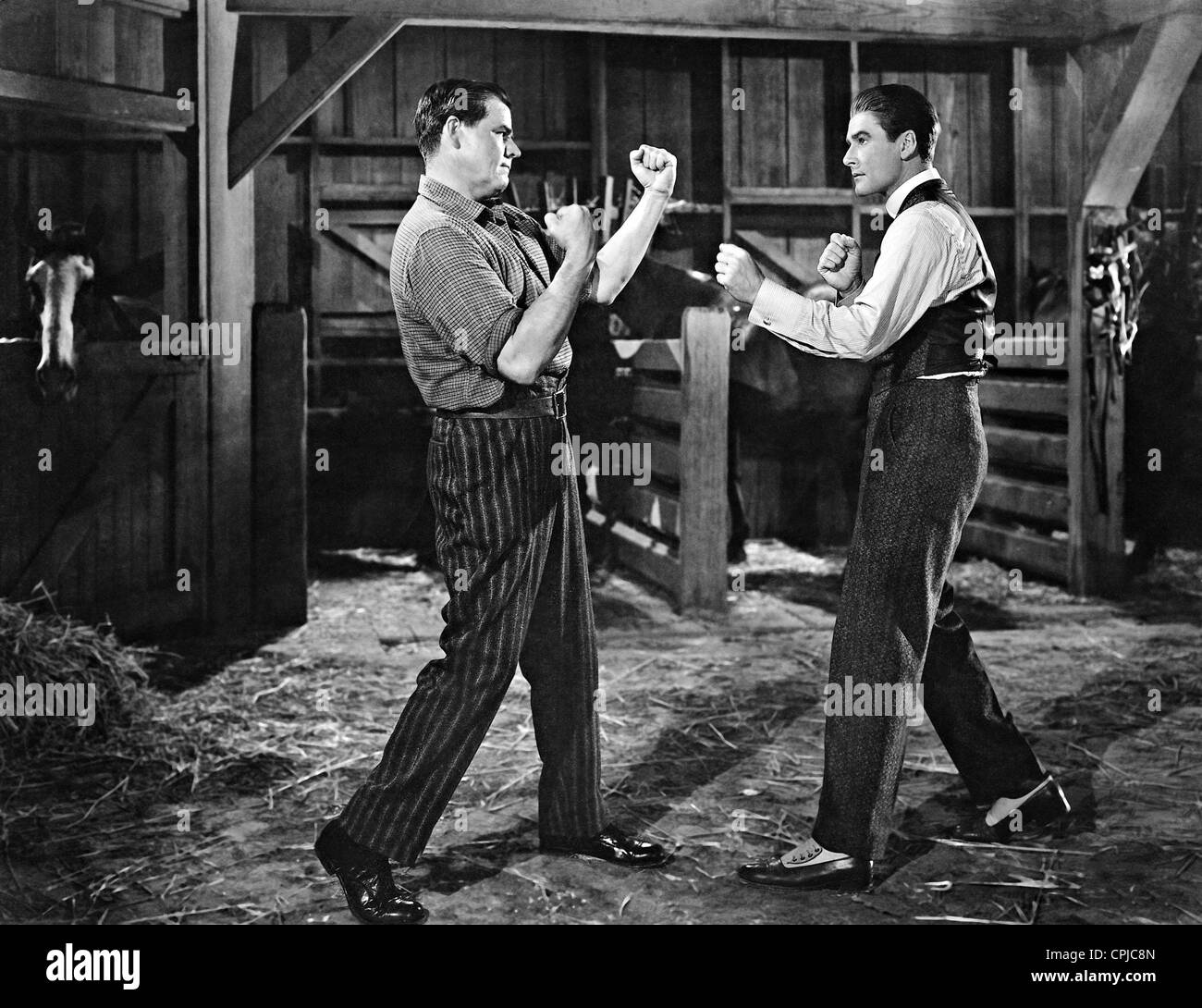 Errol Flynn in 'Gentleman Jim', 1942 Foto Stock