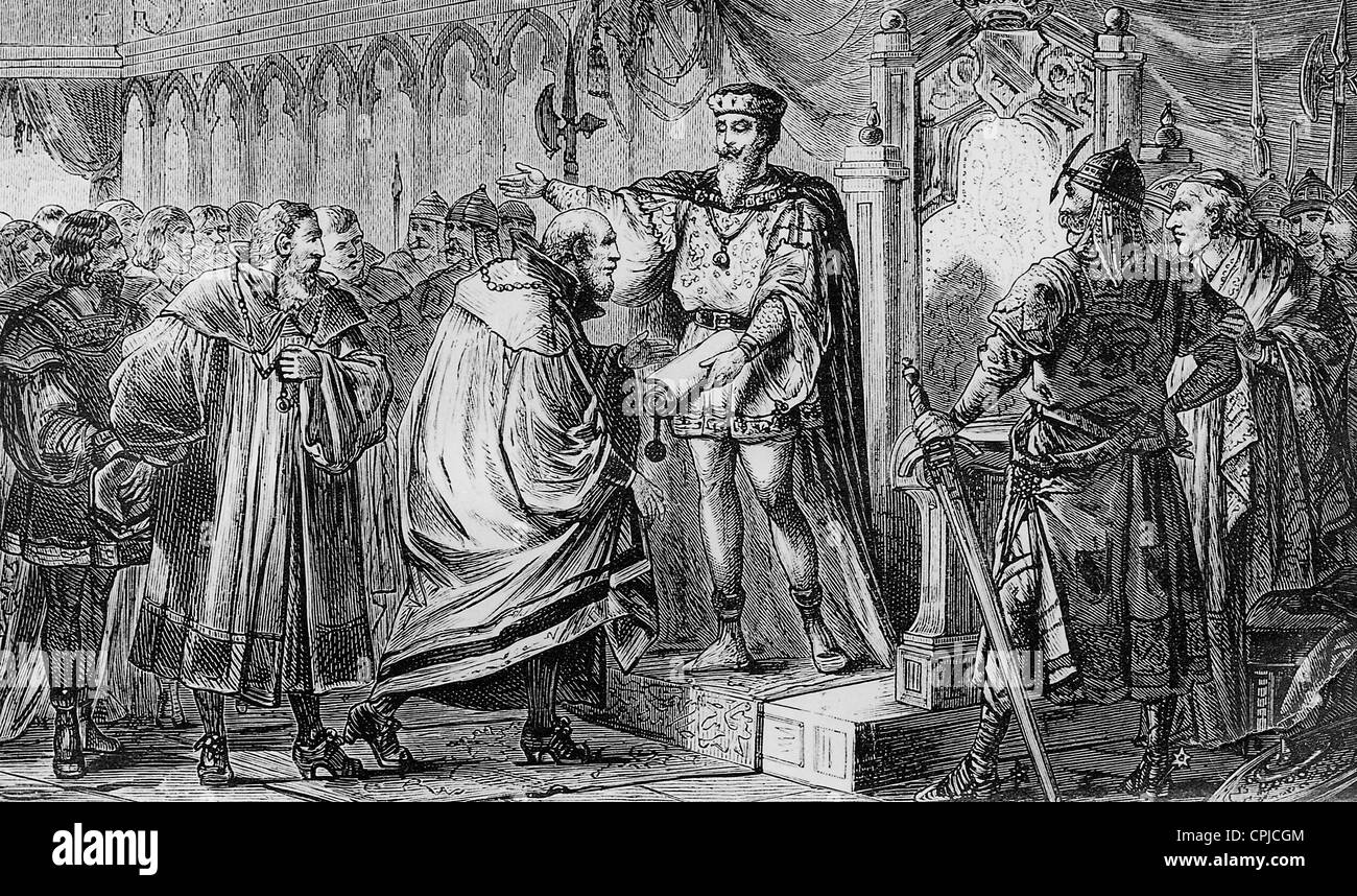 Dotandovi legge municipale dal Duca Leopoldo VI, 1221 Foto Stock