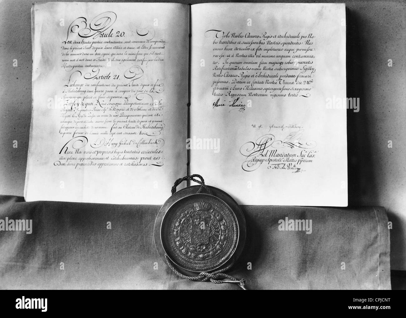 Trattato di pace immagini e fotografie stock ad alta risoluzione Alamy