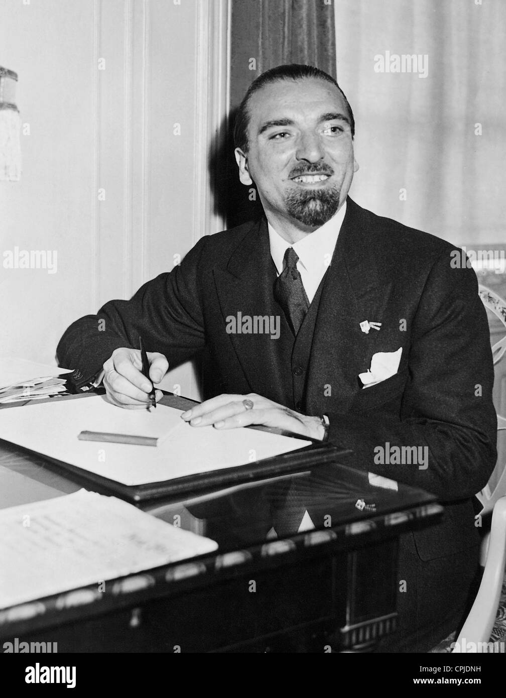 Dino Grandi, 1931 Foto stock Alamy