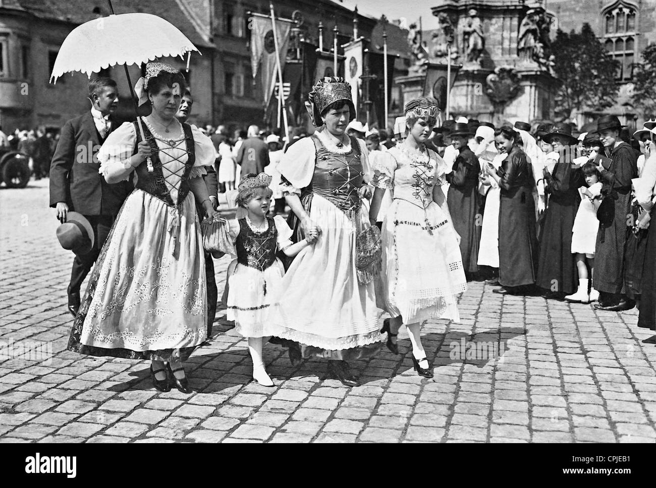 Nazionale ungherese di celebrazioni per la giornata, 1921 Foto Stock