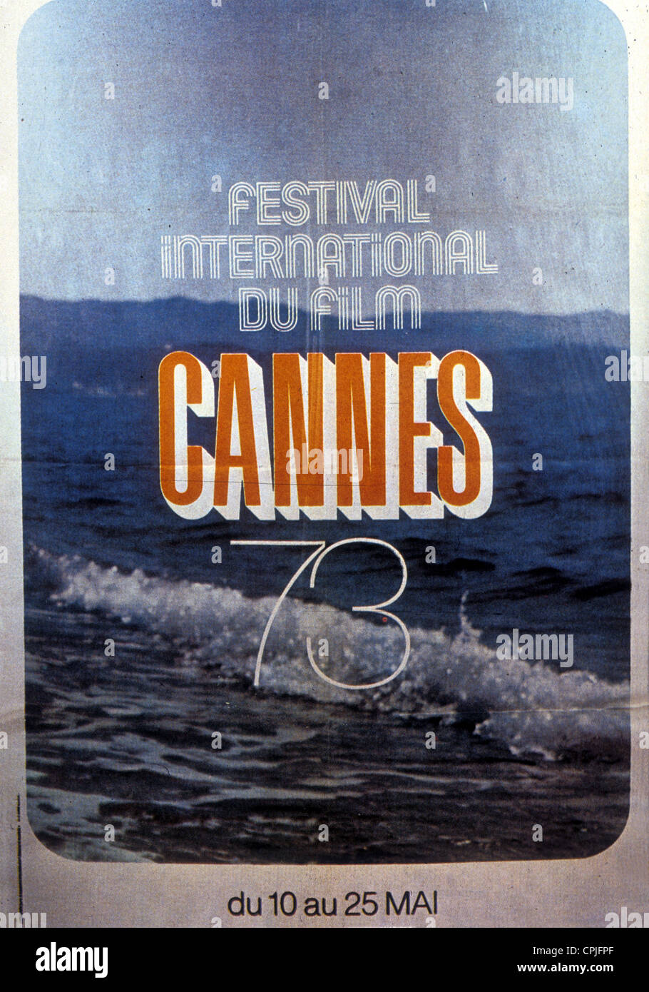 Festival cinematografico di cannes del 1973 immagini e fotografie stock