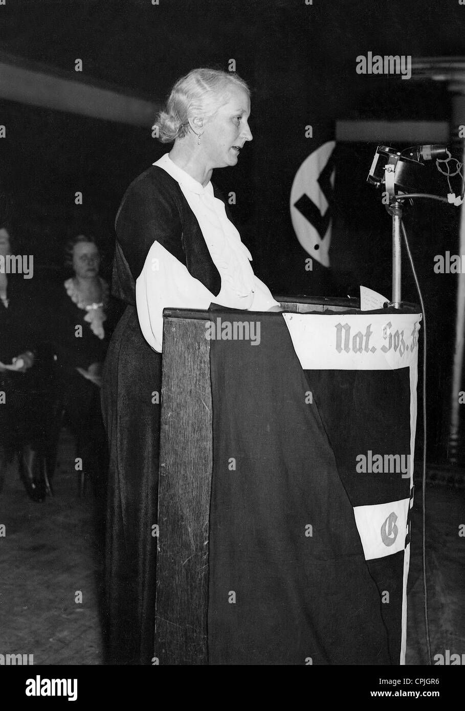 Convenzione del 'NS-Frauenschaft' [socialista nazionale della Lega delle donne], 1935 Foto Stock