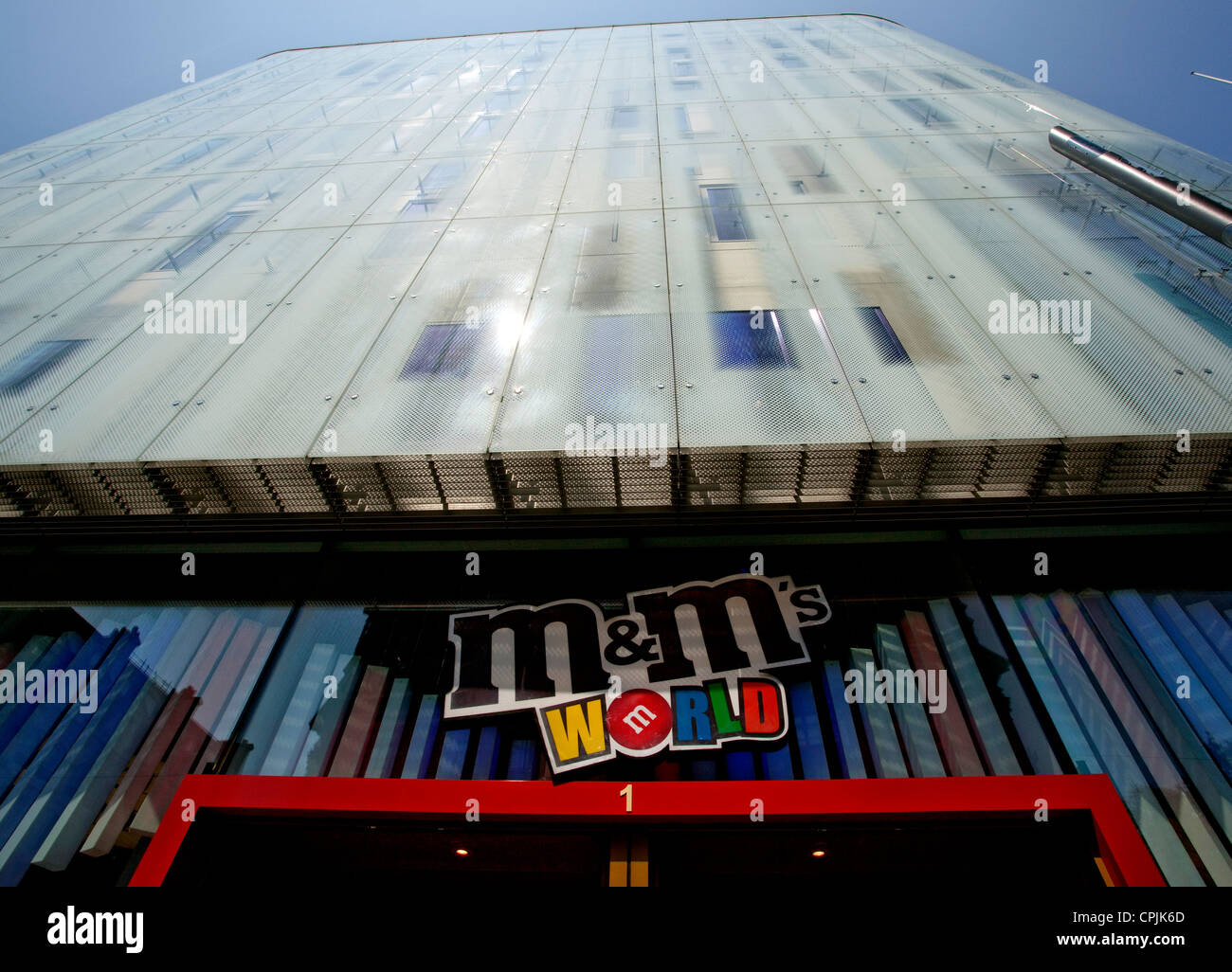 M&M's World e W Hotel, Leicester Square, Londra Foto Stock