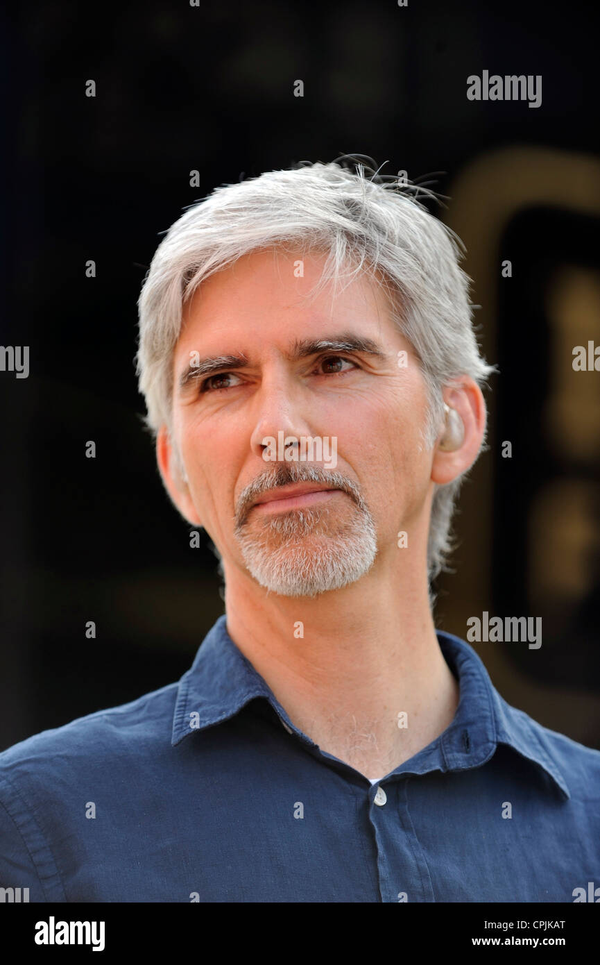 Damon Hill durante il Gran Premio di Formula Uno di Spagna 2012 Foto Stock