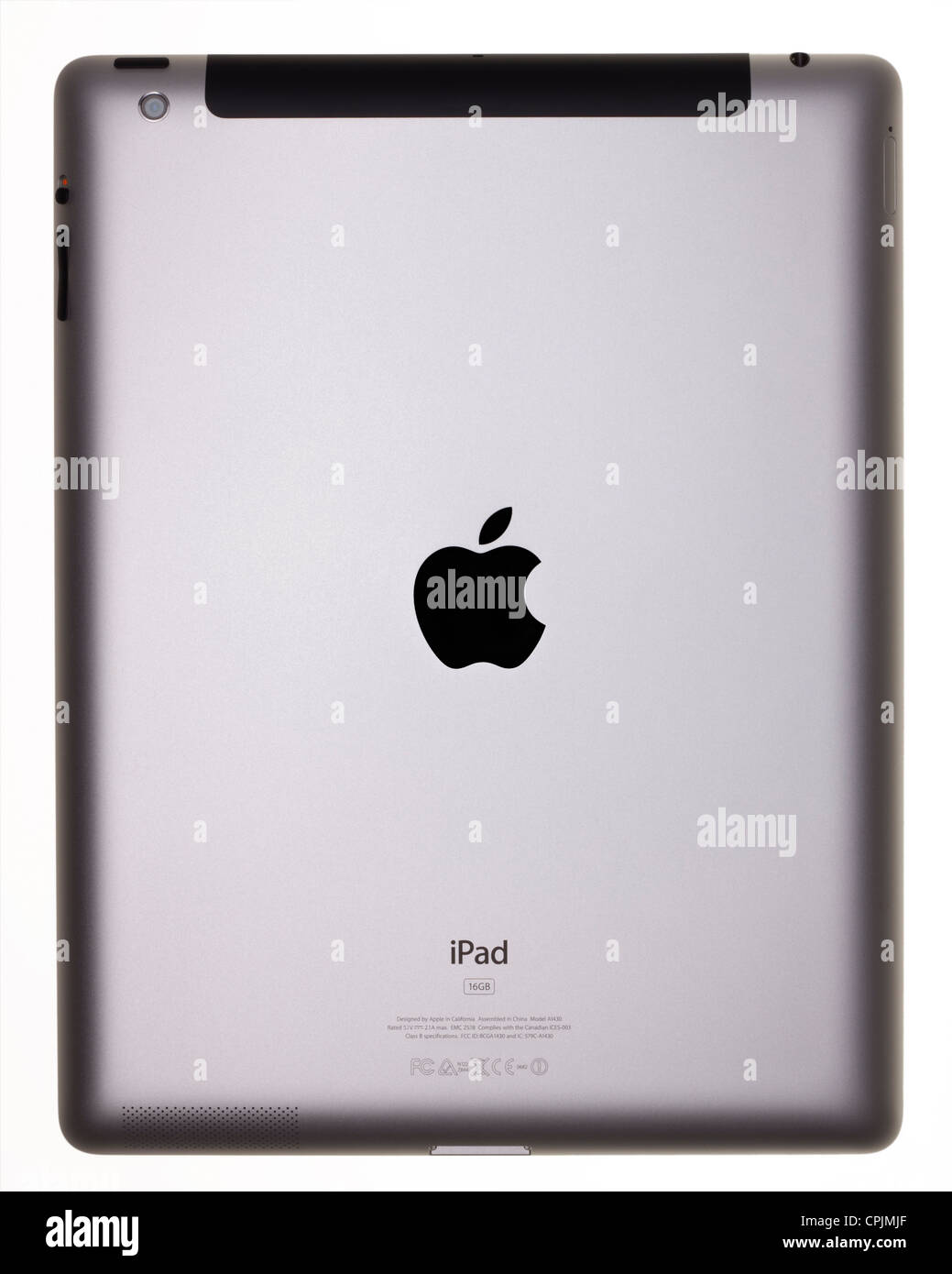 Vista posteriore di iPad 3 Foto Stock