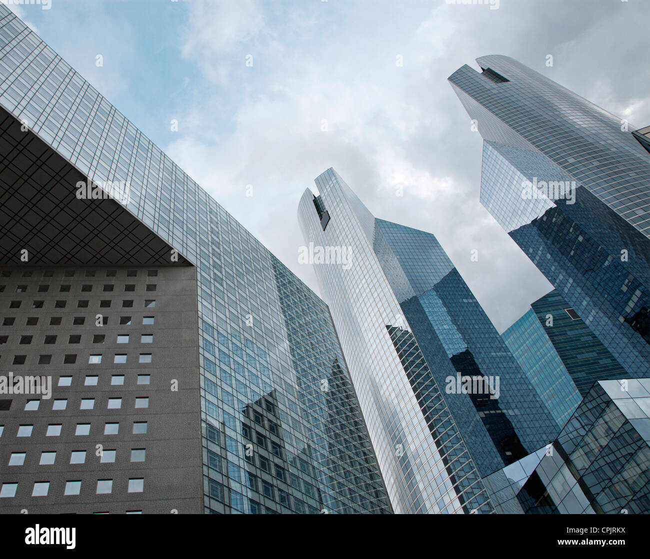 Parigi - grattacieli dalla difesa Foto Stock