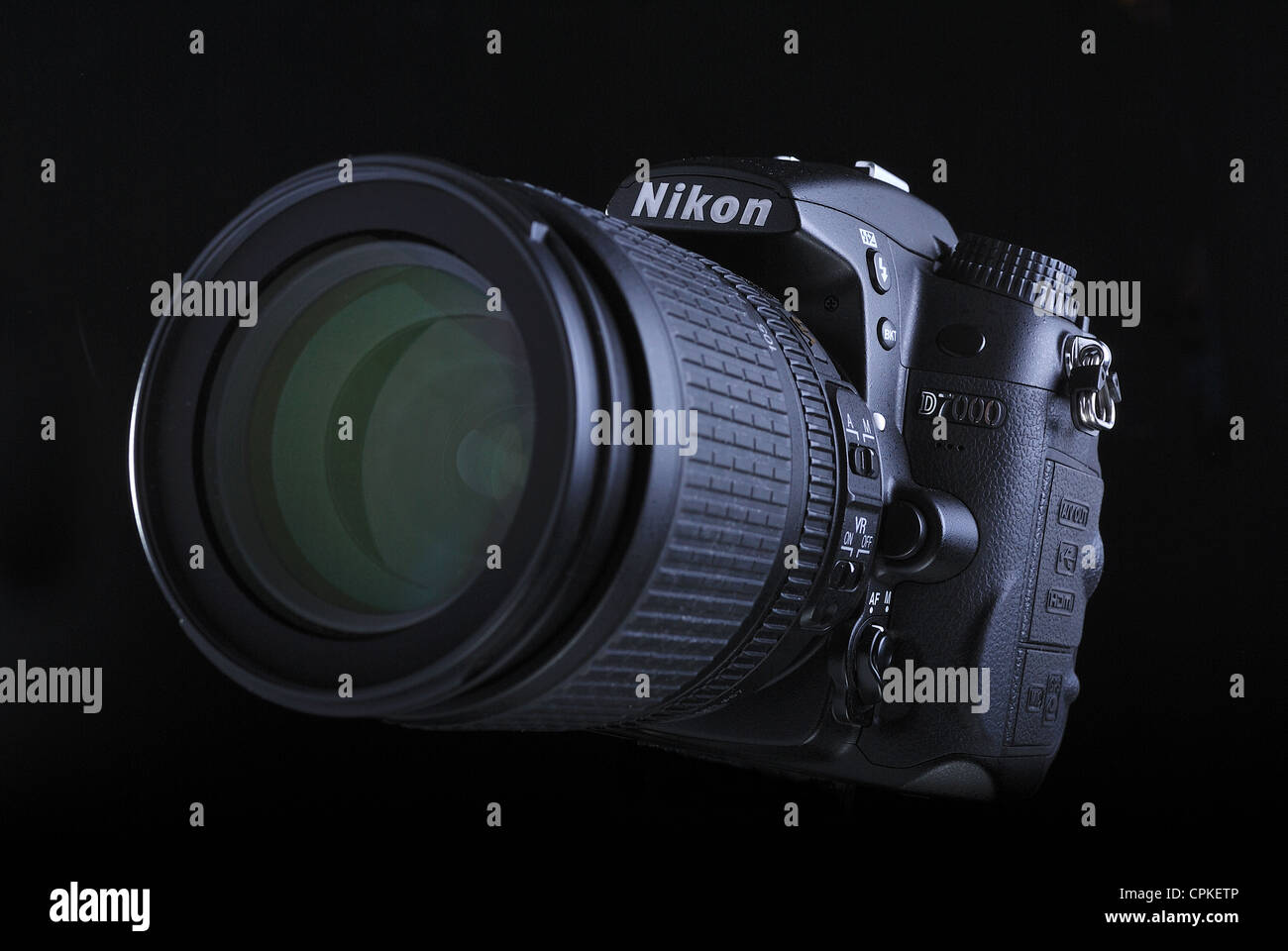 Fotocamera digitale reflex Nikon D7000 Foto Stock