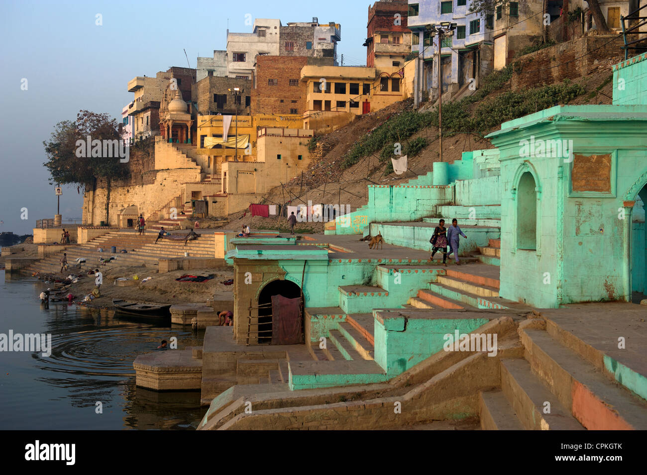 Varanasi, Uttar Pradesh, India Foto Stock