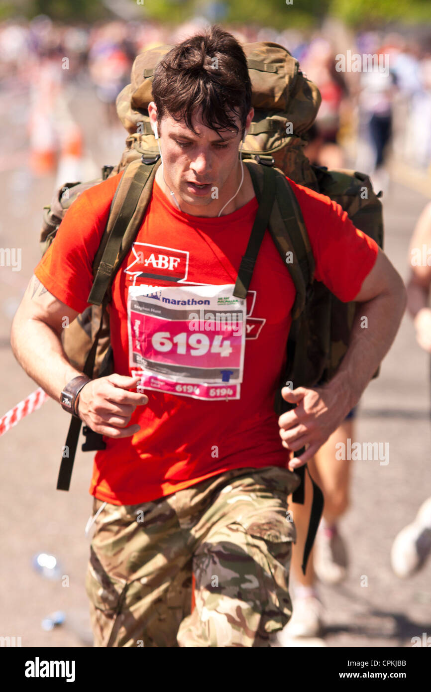 2012 Maratona di Edimburgo Foto Stock