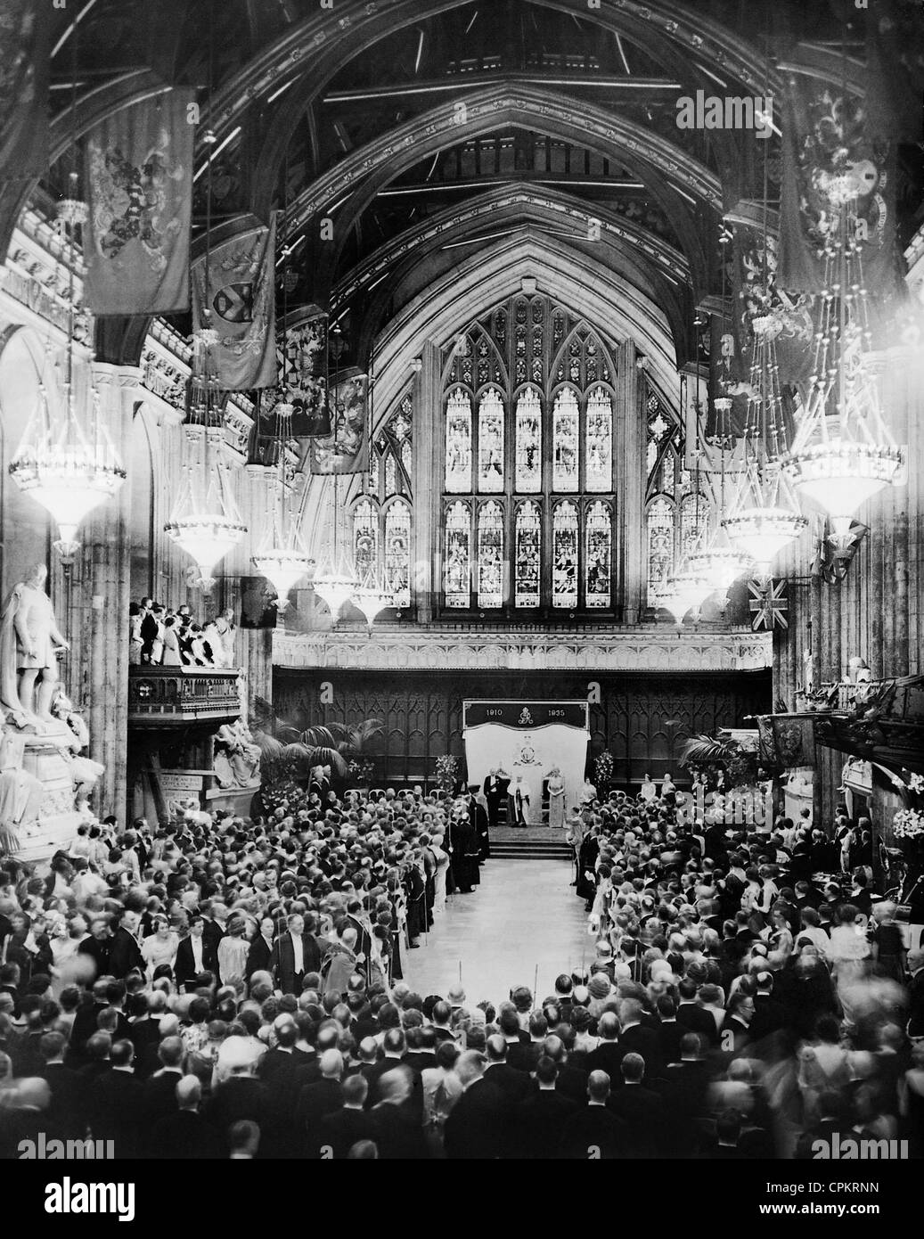 25 anniversario del regno di George V del Regno Unito, 1935 Foto Stock