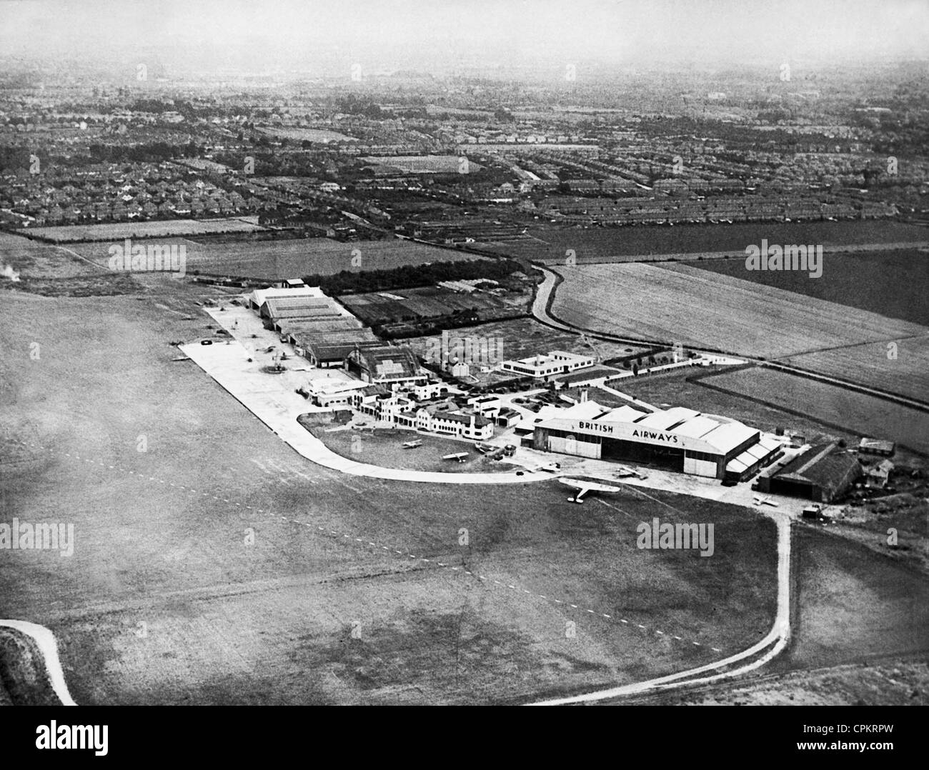 Heston Aeroporto di Londra Foto Stock