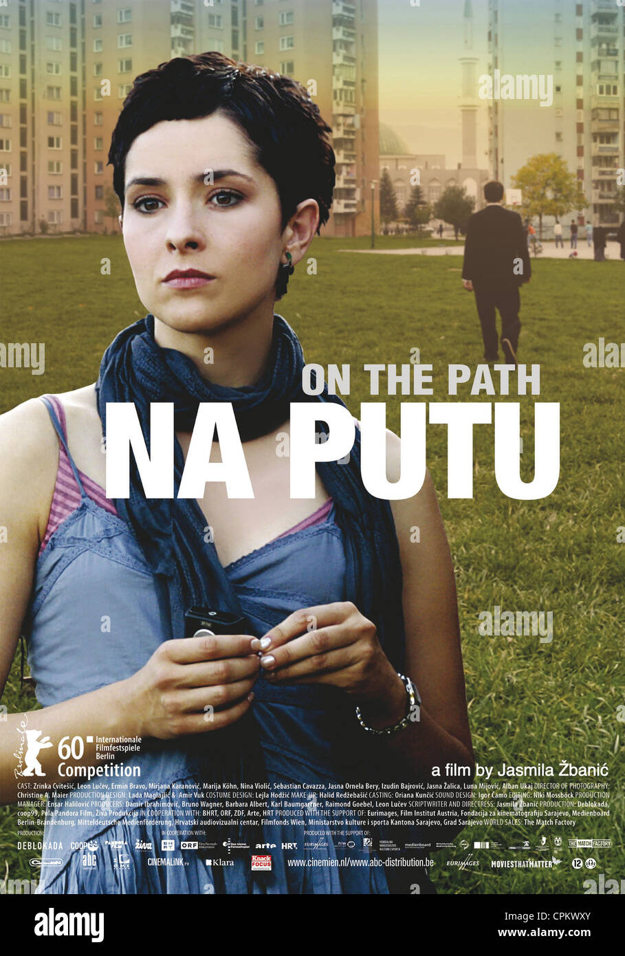 Na Putu sul sentiero anno : 2010 Bosnia ed Erzegovina Direttore : Jasmila Zbanic Zrinka Cvitesic Movie Poster (Int) Foto Stock