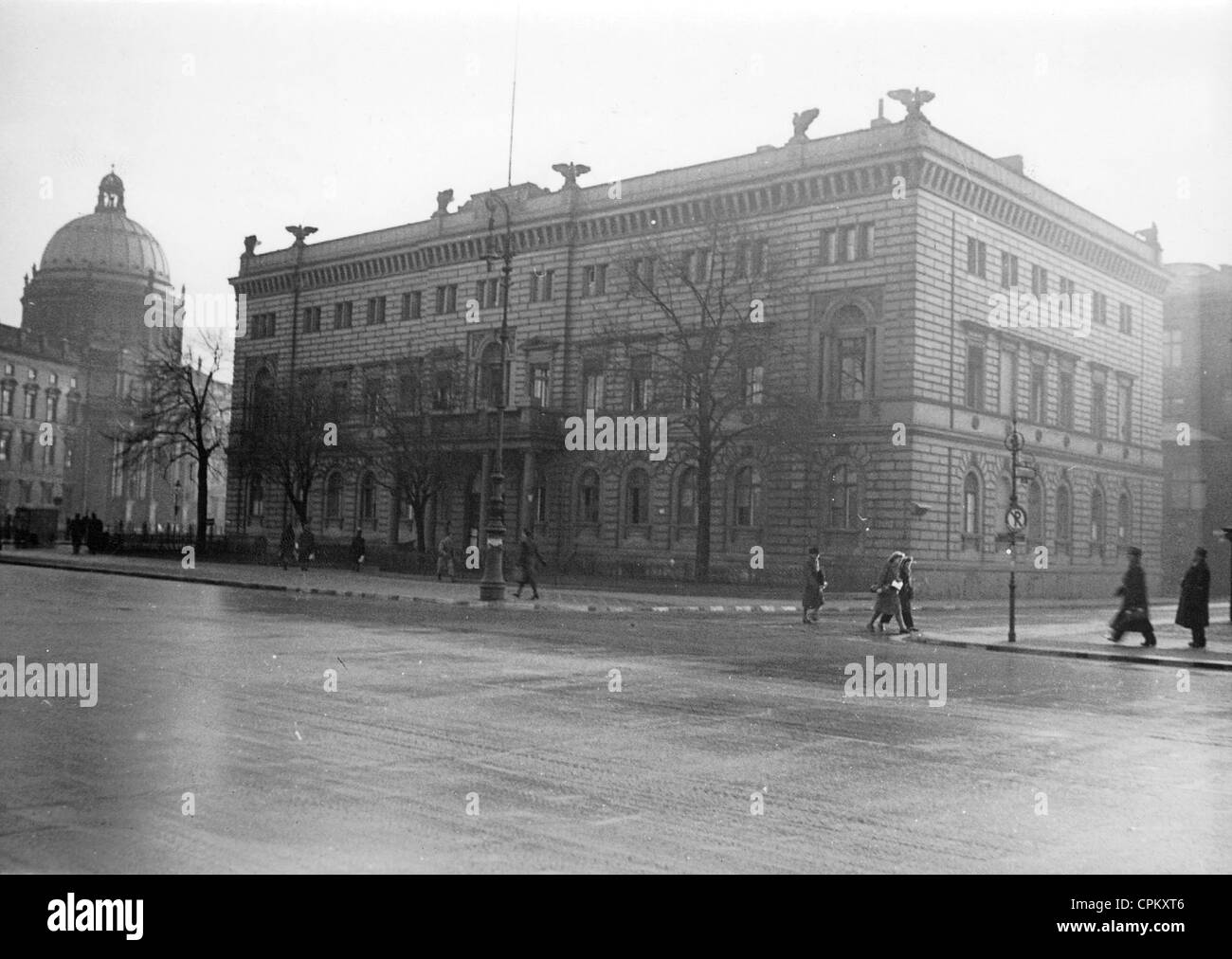 Città Commandantura "Unter den Linden" a Berlino, 1943 Foto Stock
