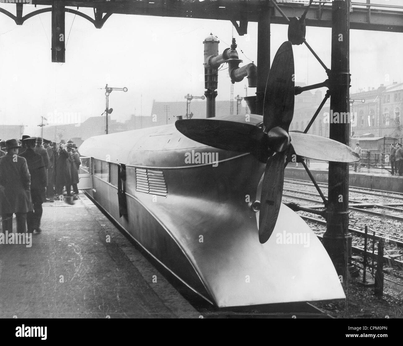 Ferrovia Zeppelin della ferrovia imperiale, 1930 Foto Stock