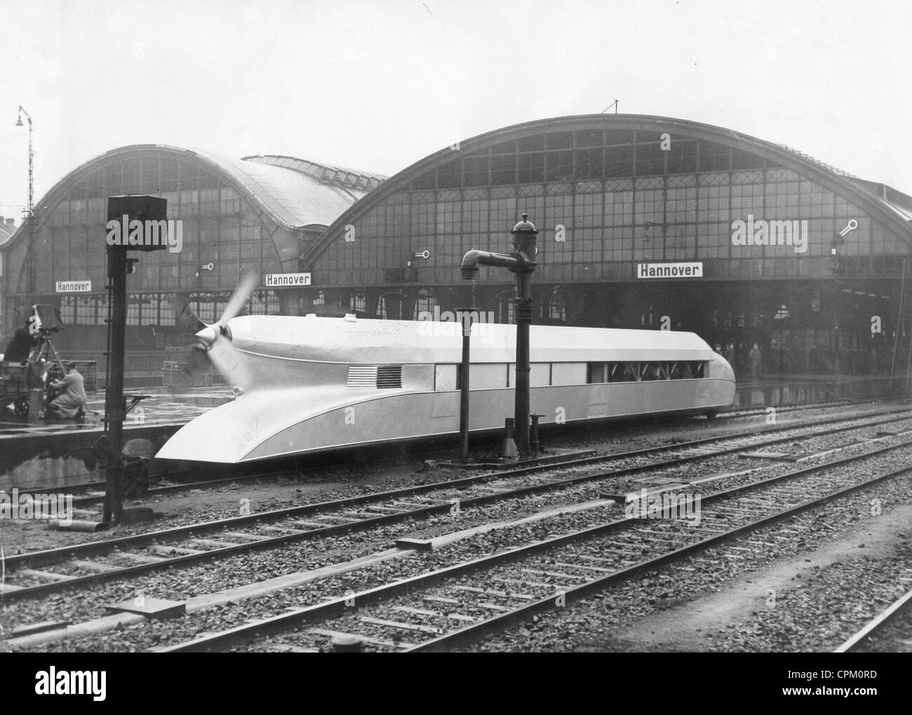 Ferrovia Zeppelin della ferrovia imperiale, 1930 Foto Stock