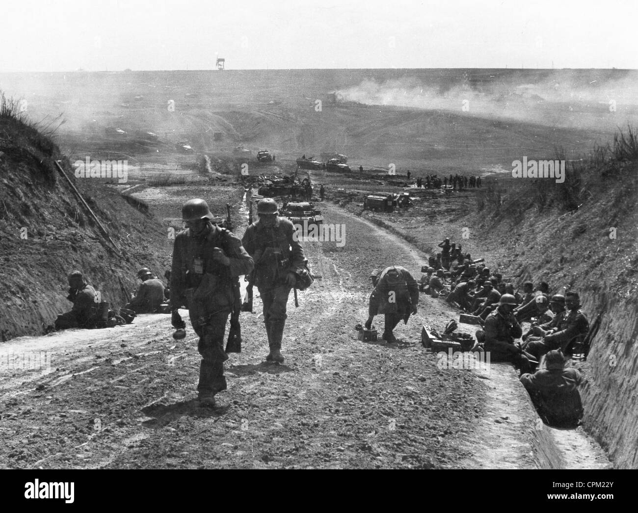Passate nel settore meridionale del Fronte Orientale, 1942 Foto Stock