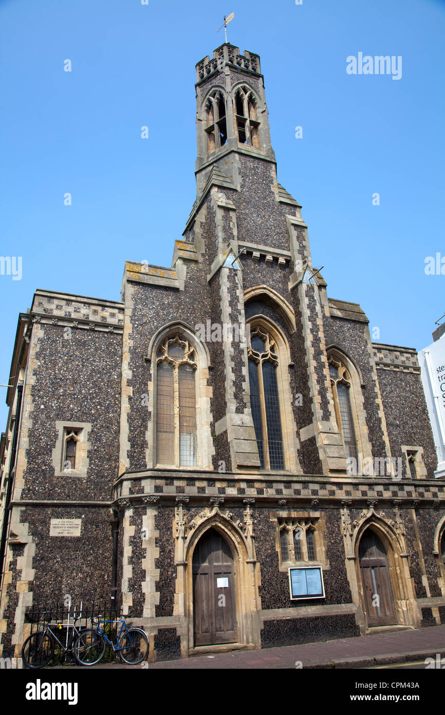 Chiesa della Santa Trinità, CNR di nave e Duke Street - Brighton - REGNO UNITO Foto Stock