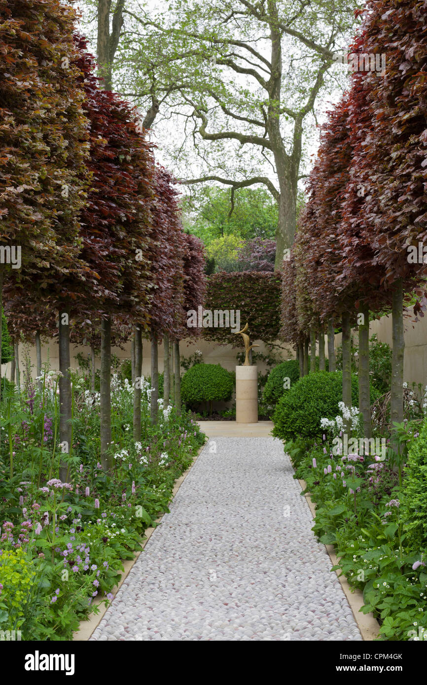 Il bicentenario Laurent-Perrier giardino alla RHS Chelsea Flower Show 2012. Foto Stock