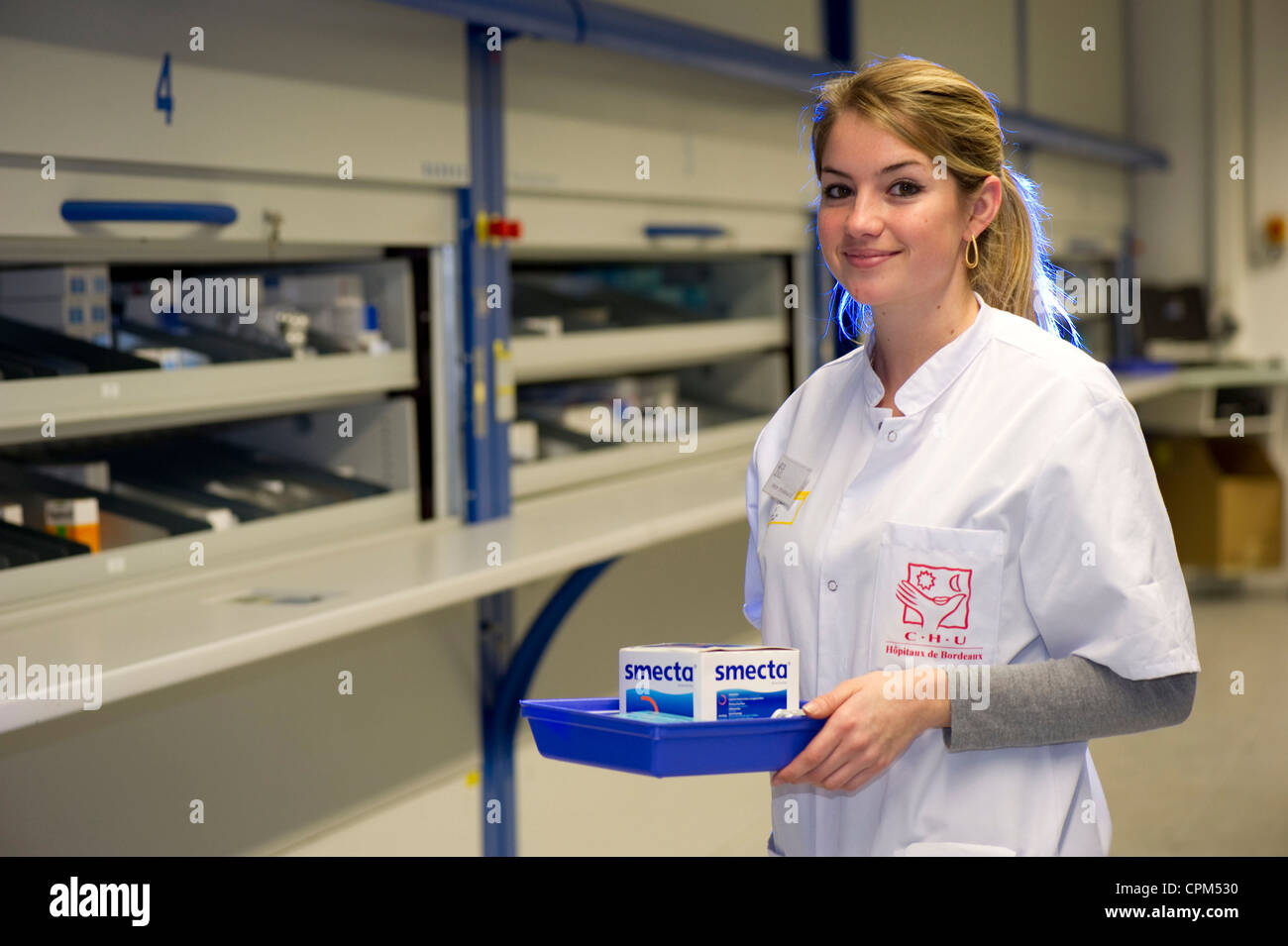 La farmacia ospedaliera Foto Stock