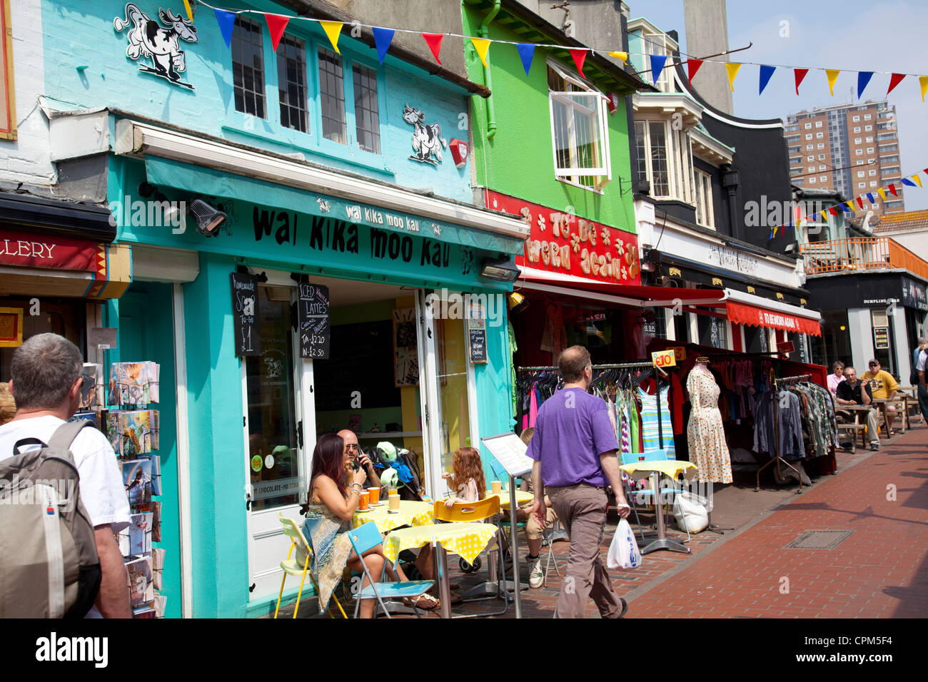 I giardini di Kensington negozi in Brighton - REGNO UNITO (Nord corsie) Foto Stock
