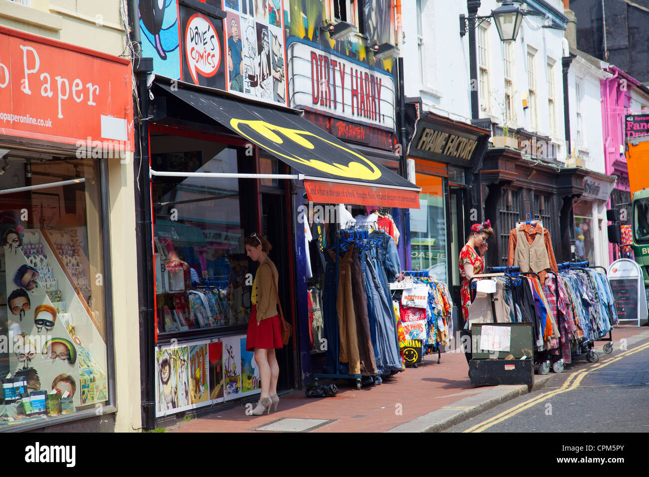 Sydney Street a Brighton - REGNO UNITO (Nord corsie) Foto Stock