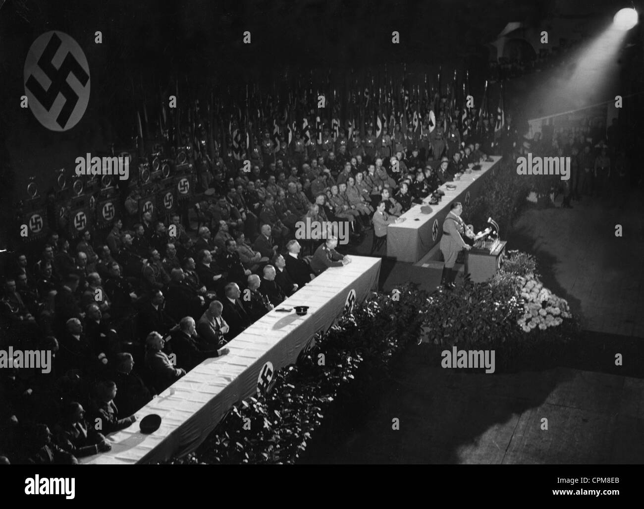 Hermann Goring proclama i quattro anni di piano, 1936 Foto Stock