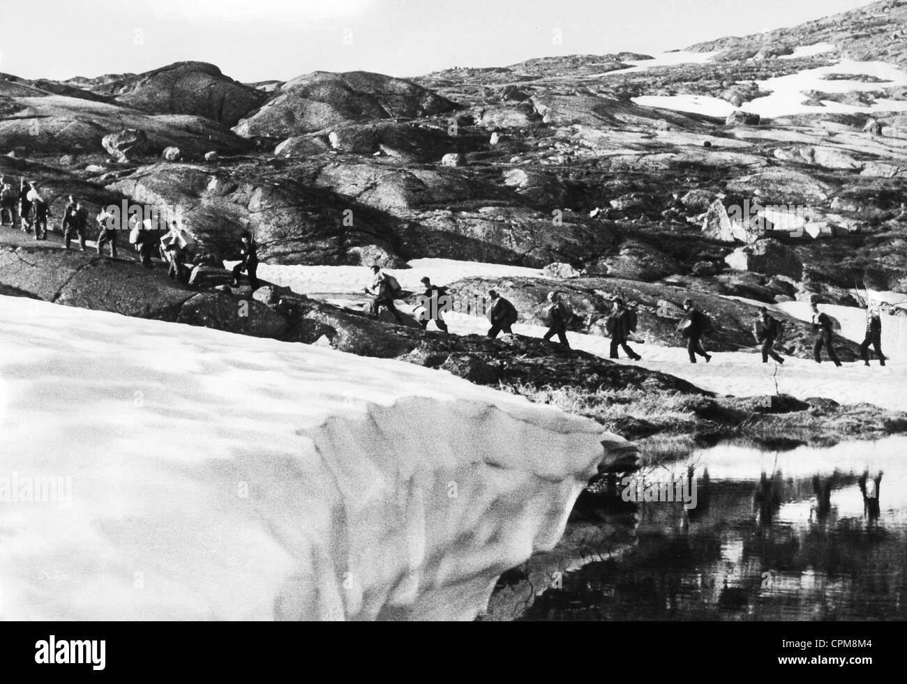 Battaglie di Narvik, 1940 Foto Stock