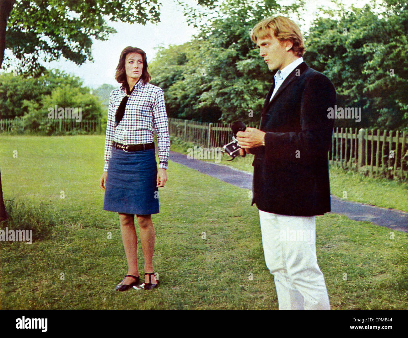 Anno del soffiaggio : 1966 Direttore del Regno Unito : Michelangelo Antonioni Vanessa Redgrave, David Hemmings Palme d'Or al Festival de Cannes del 1967 Foto Stock