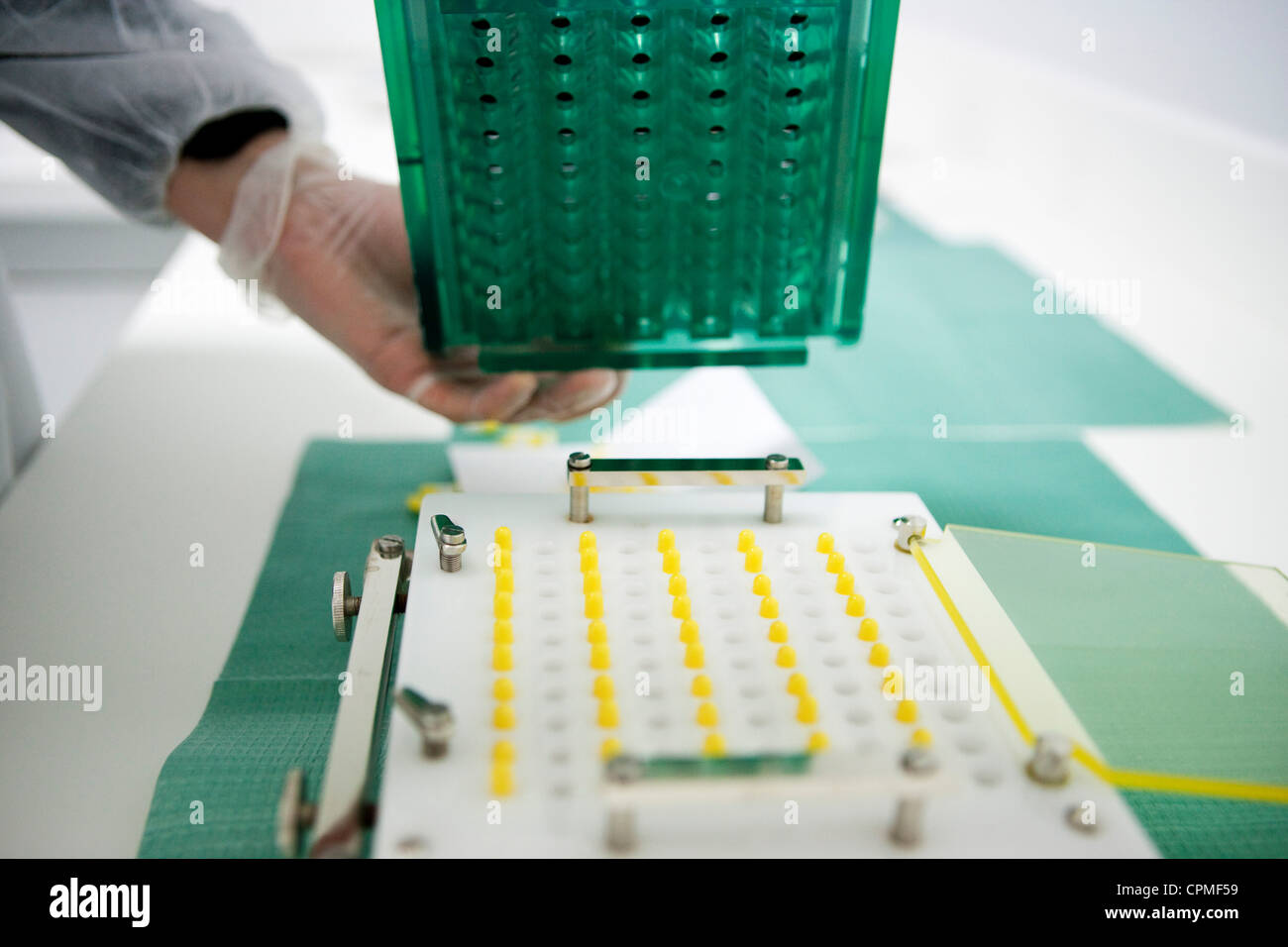 Preparazione dei farmaci Foto Stock