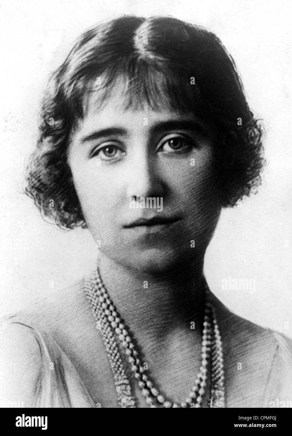 Elizabeth Angela Marguerite Bowes-Lyon Foto Stock