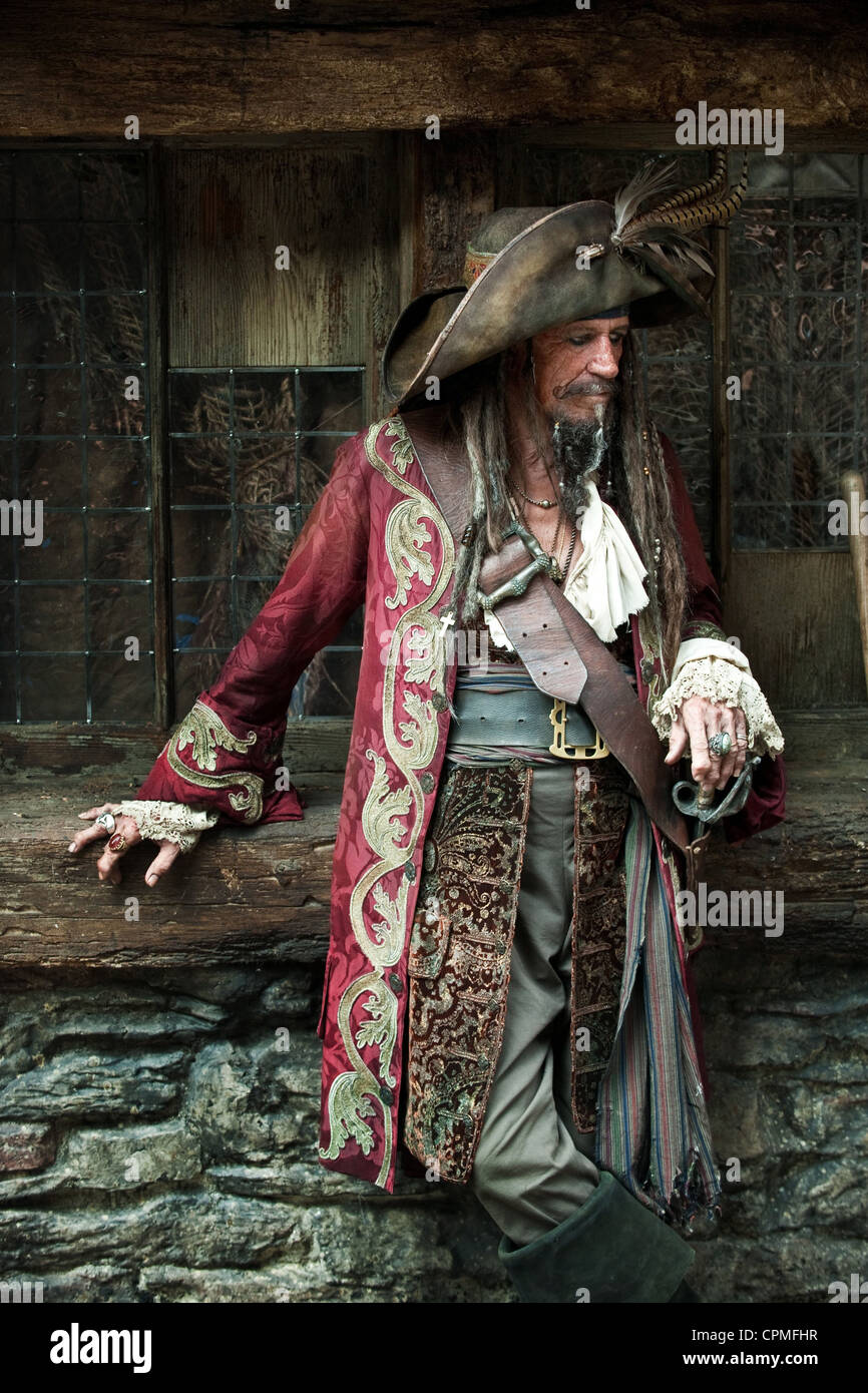 Pirati dei Caraibi alla straniero maree Foto Stock