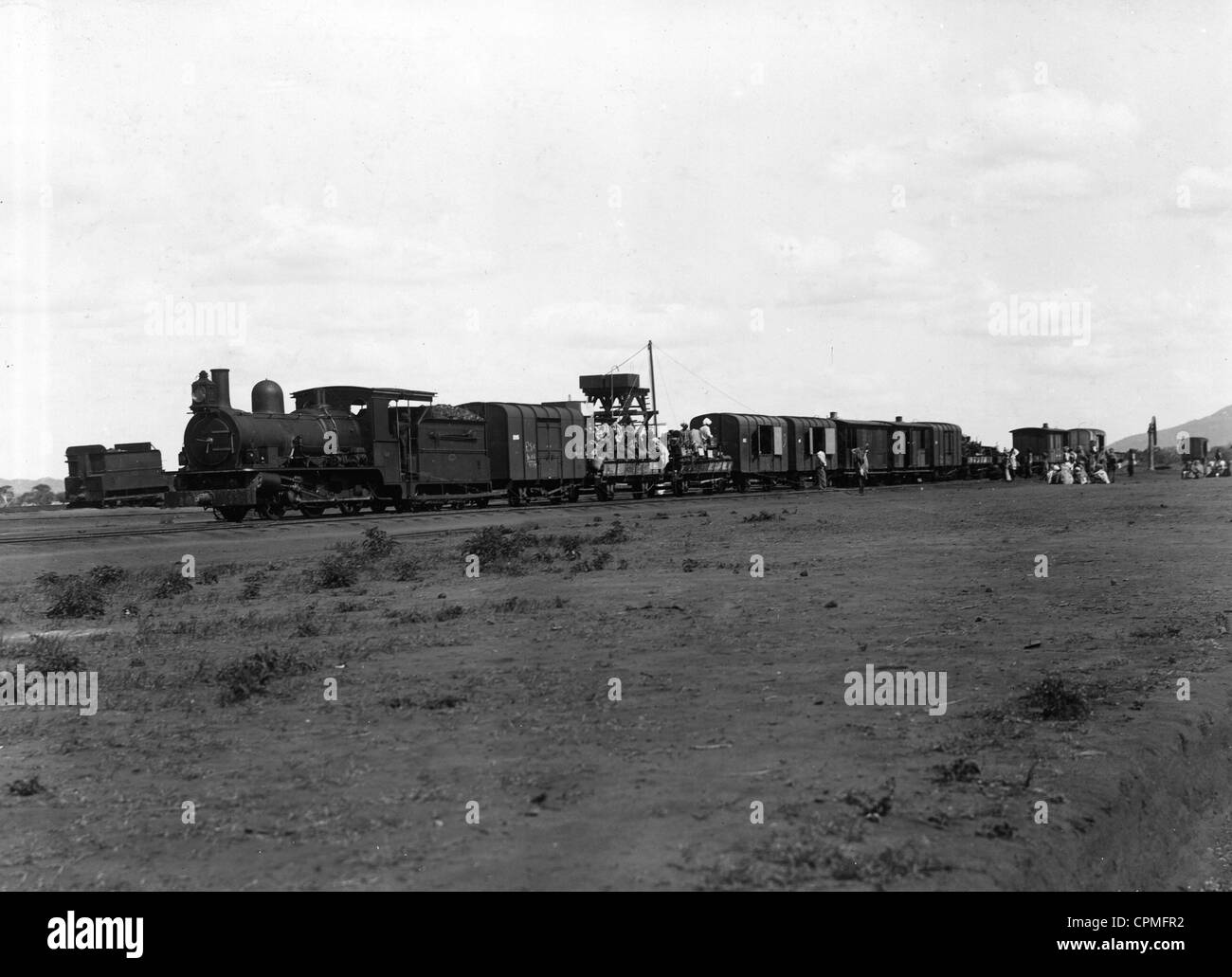 Uganda railway in British East-Africa all inizio del XX secolo Foto Stock